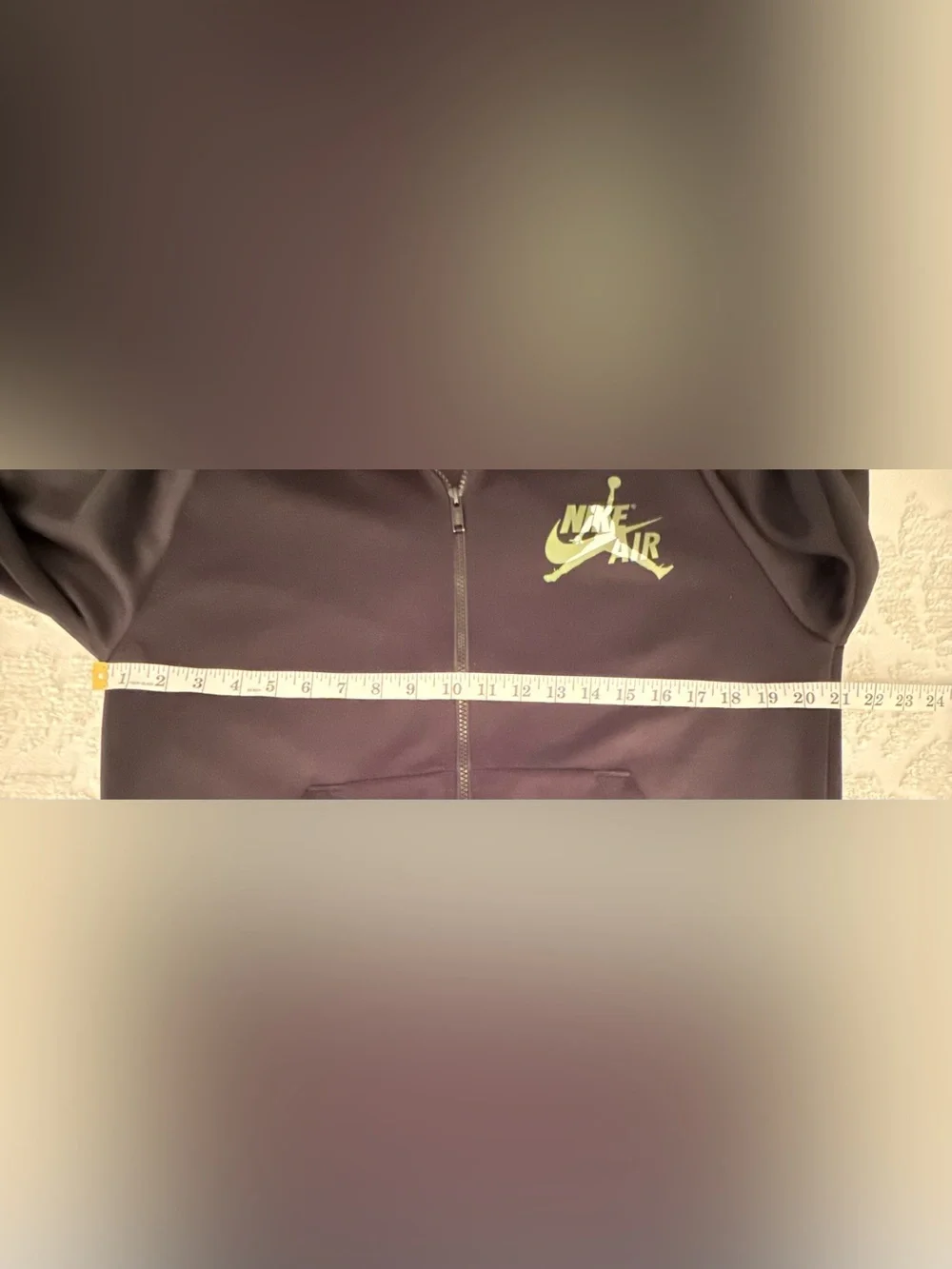 Jordan Black Track Jacket with Olive Logo
